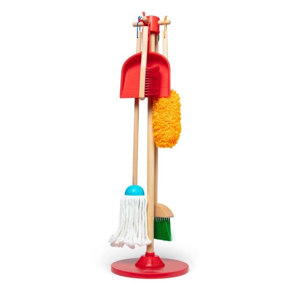 Melissa & Doug Wooden Cleaning Set